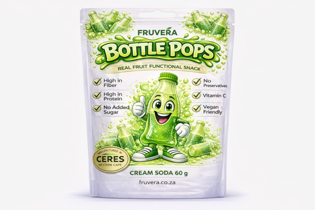 Fruvera Bottle Pops Cream Soda fruit snack