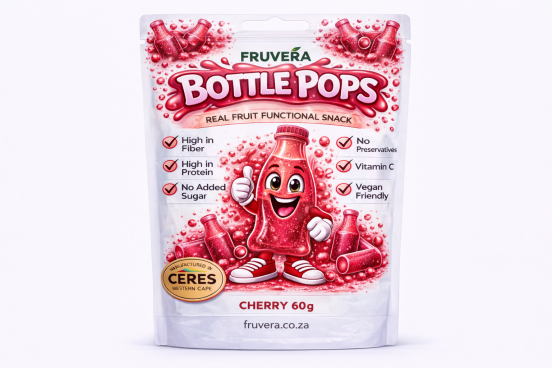 Bottle Pops Cherry fruit snack